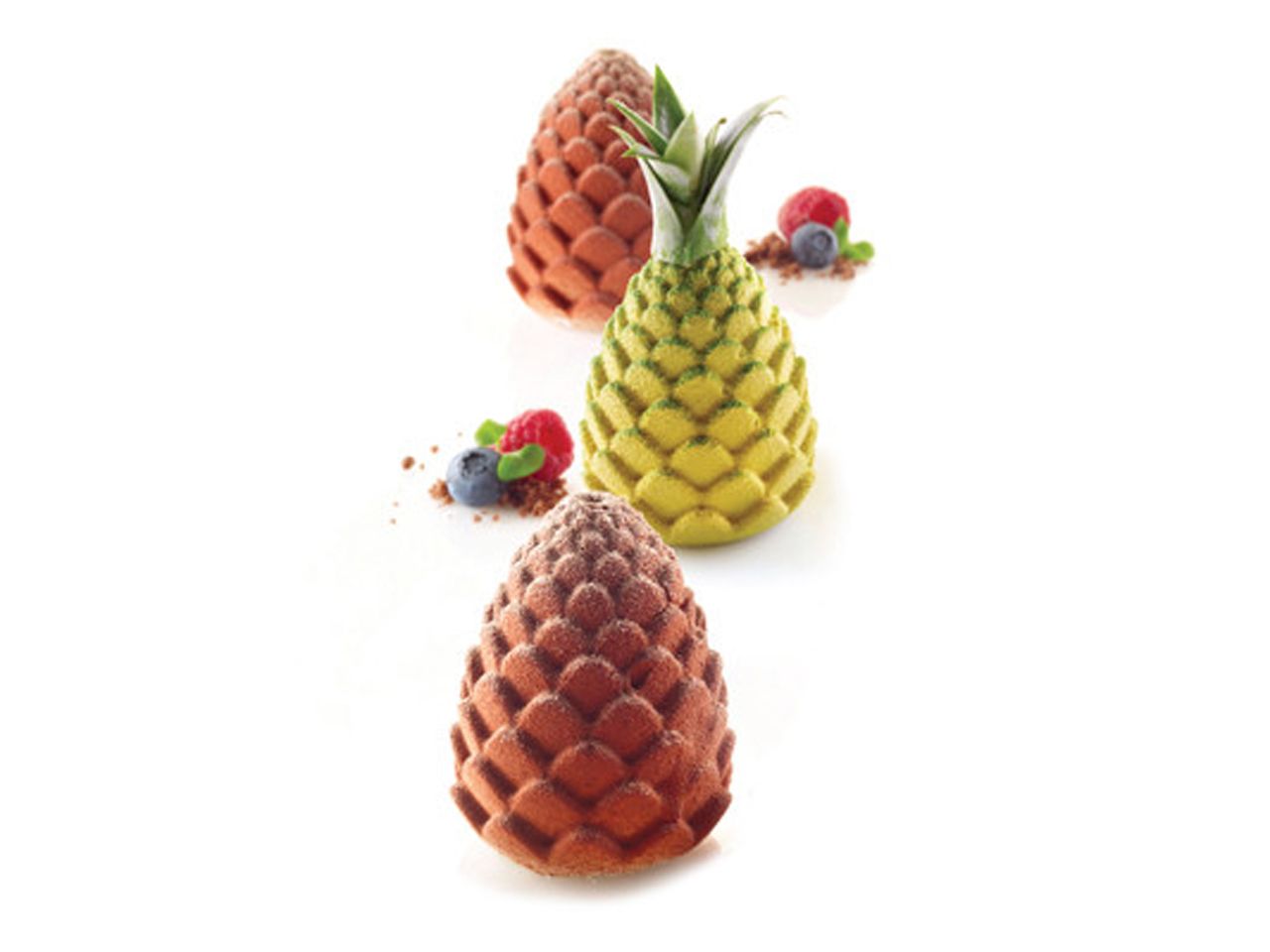silikonform foresta ananas 110