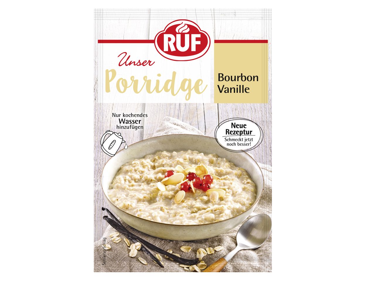 ruf porridge bourbon vanille 65g