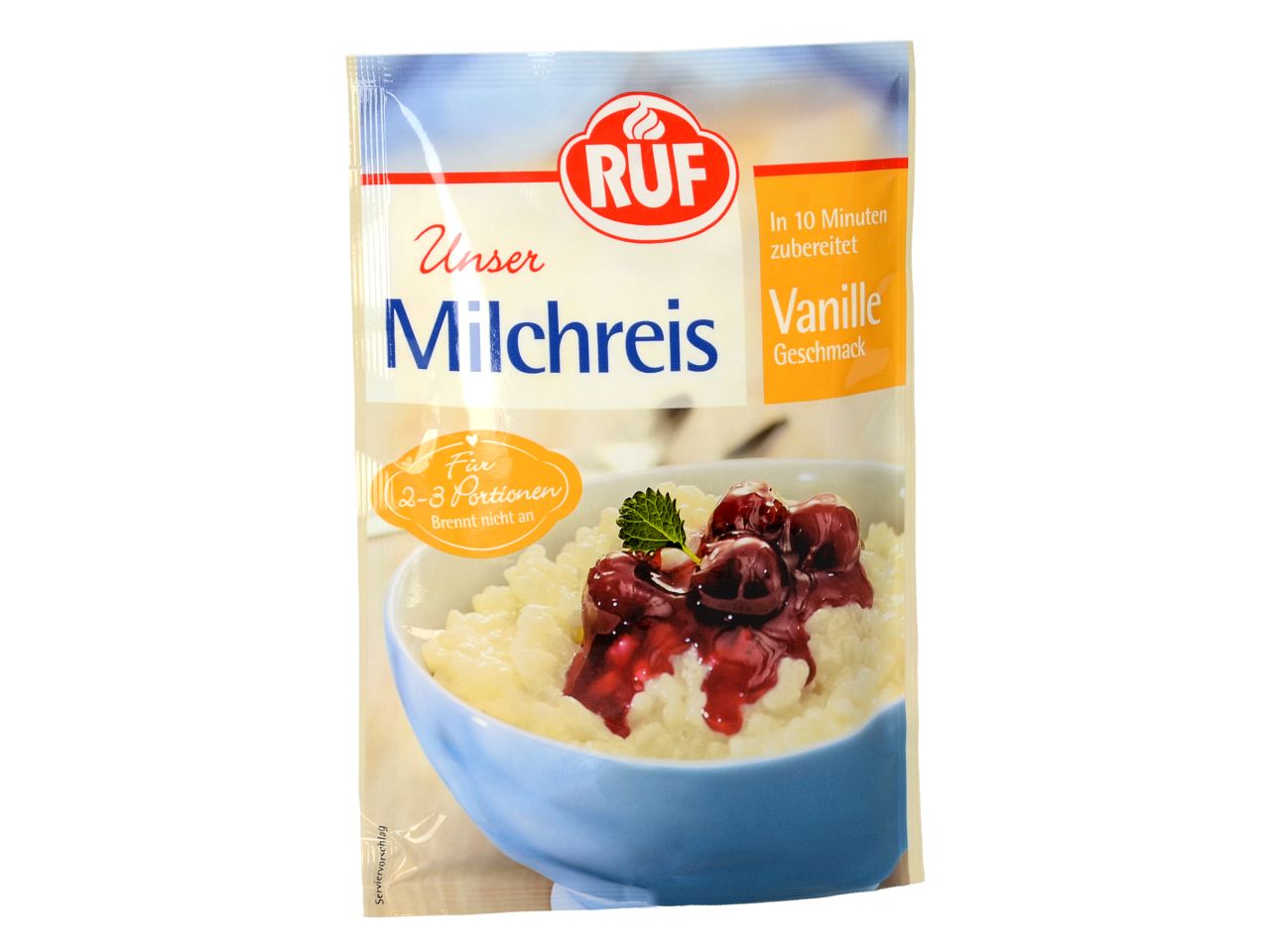 ruf milchreis vanille 125g