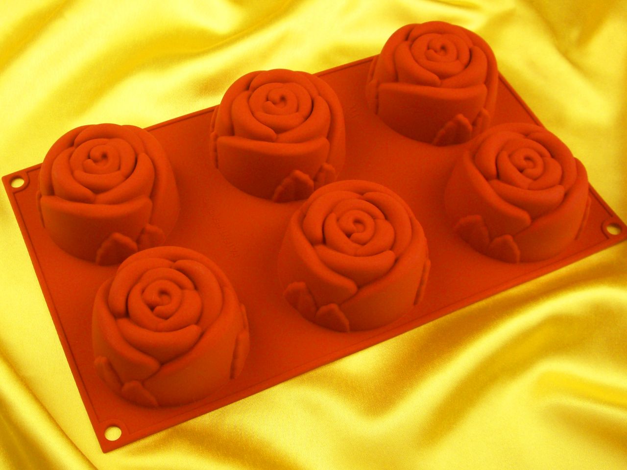 silikonform mini rose