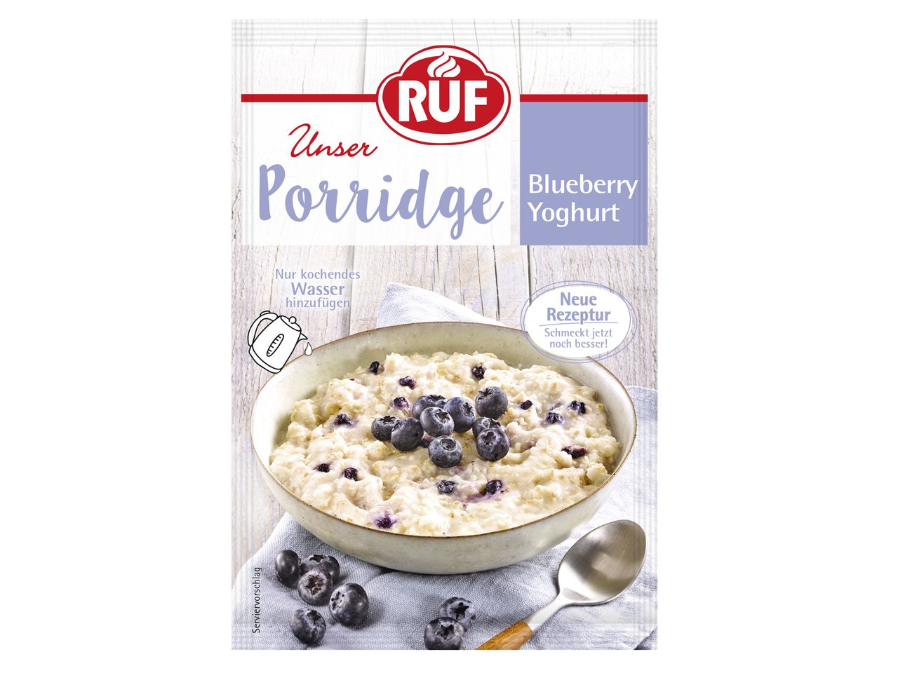 ruf porridge blueberry joghurt 65g