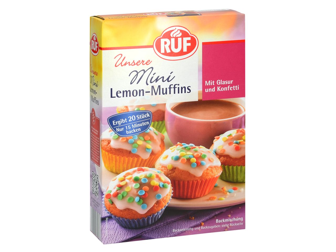 ruf mini lemon muffins 350g