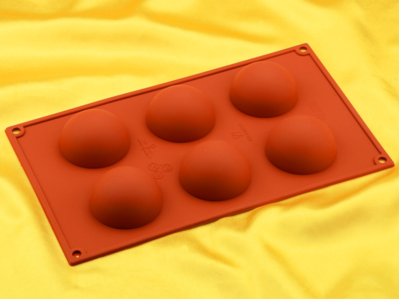 silikonform klein halbkugel 60mm