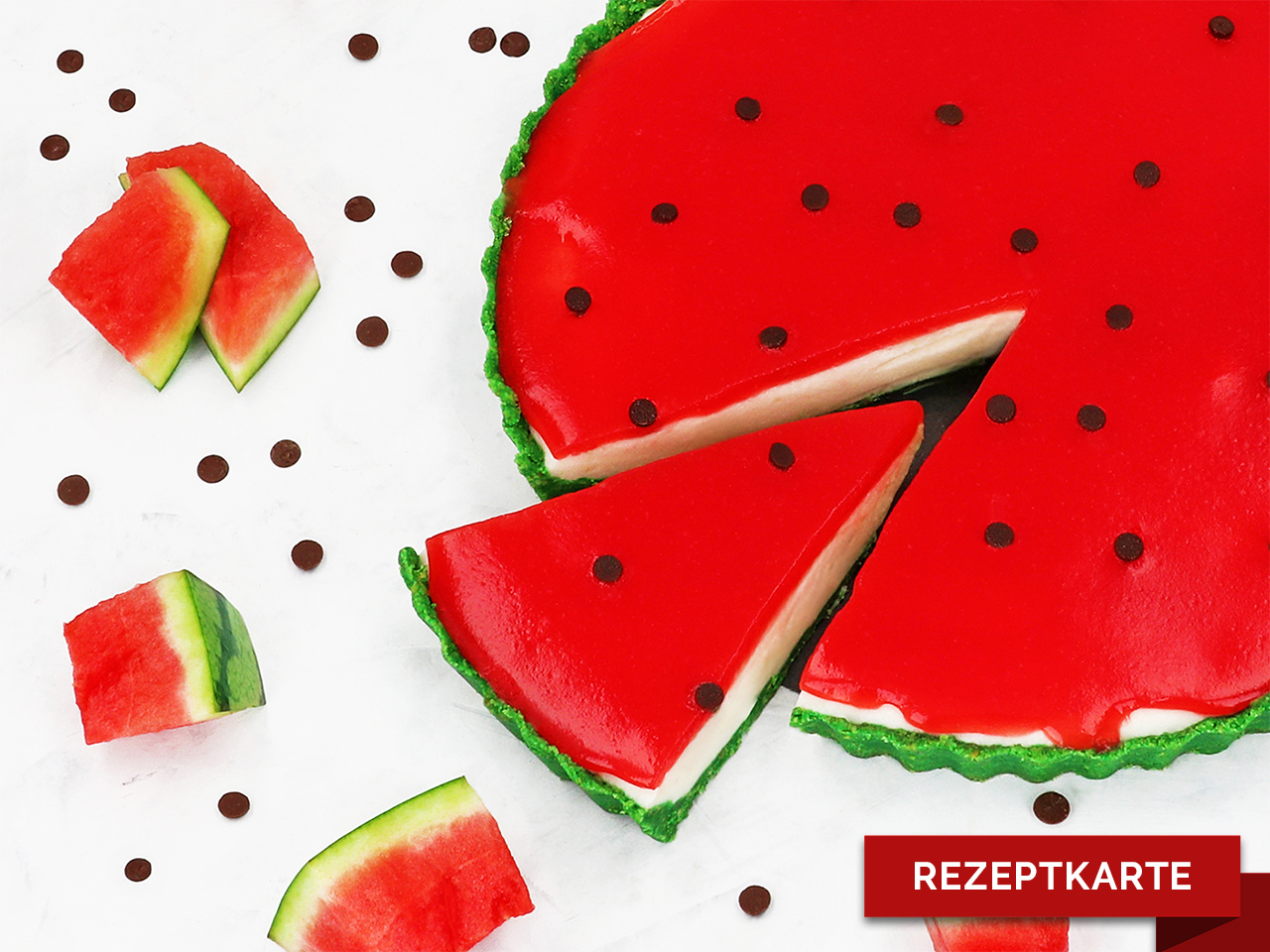 wassermelonen tarte rezeptkarte