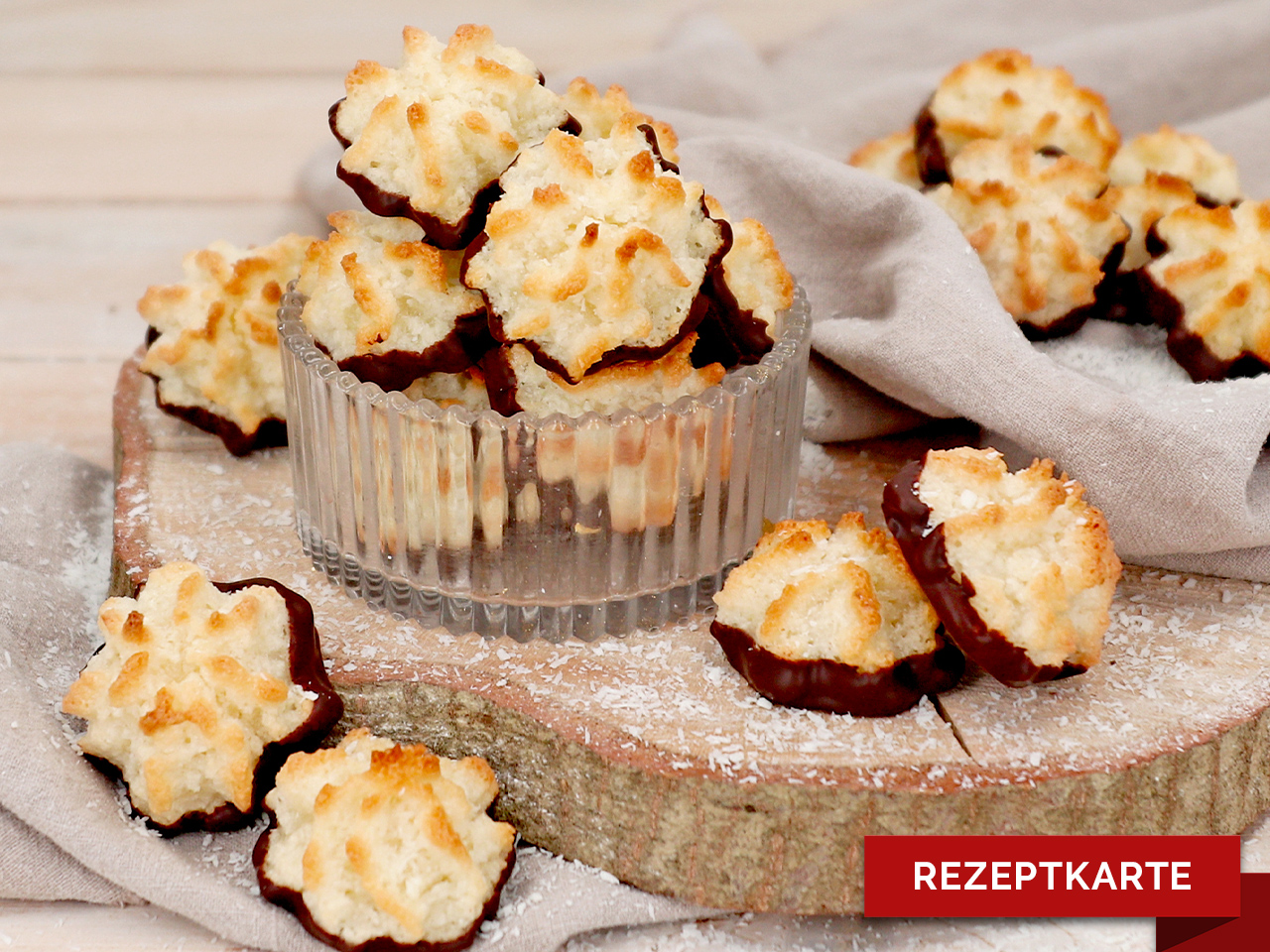 kokosmakronen rezeptkarte