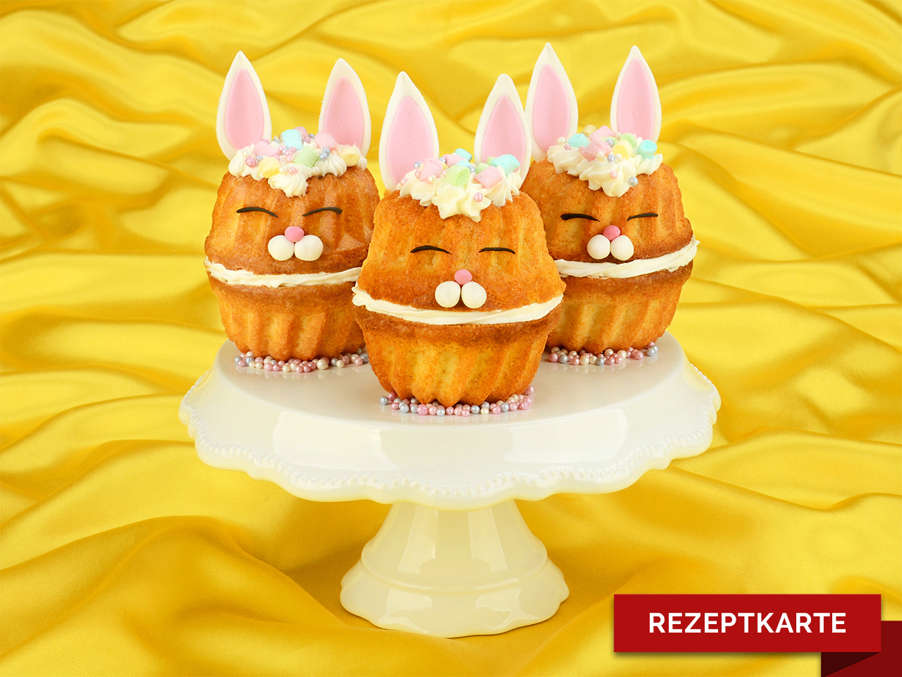 gugelhupf osterhasen rezeptkarte