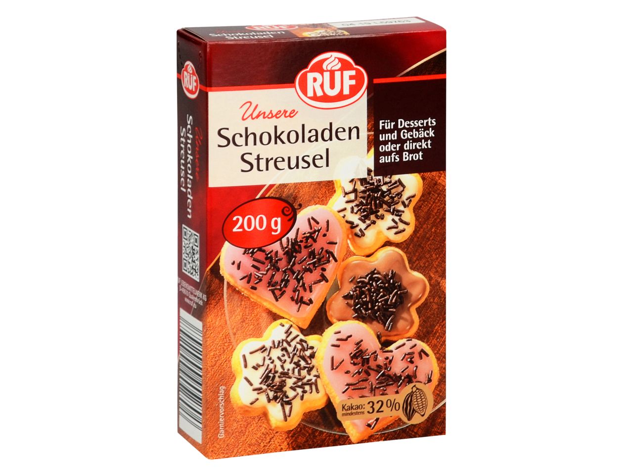 ruf schokoladen streusel 200g