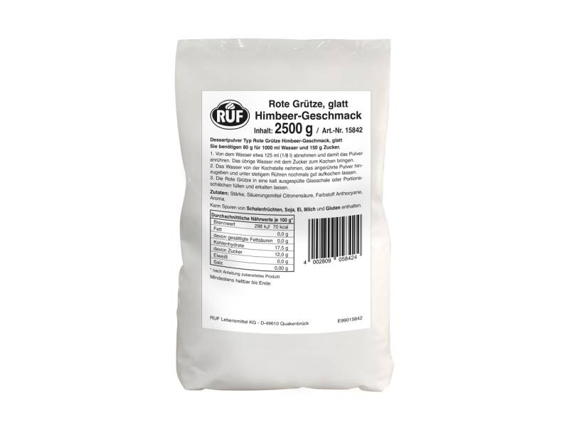 ruf rote gruetze himbeer 2 5kg beutel
