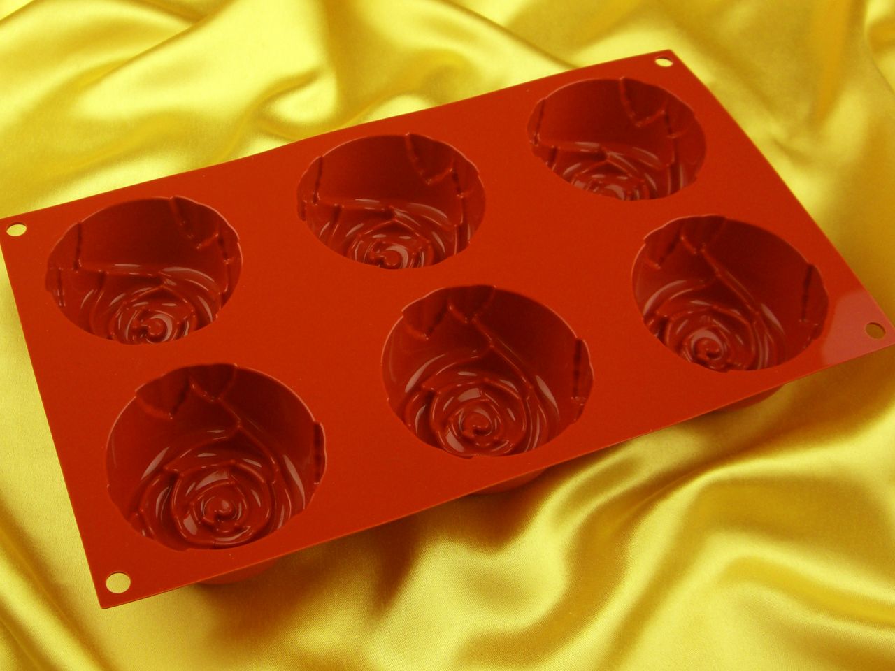 silikonform mini rose