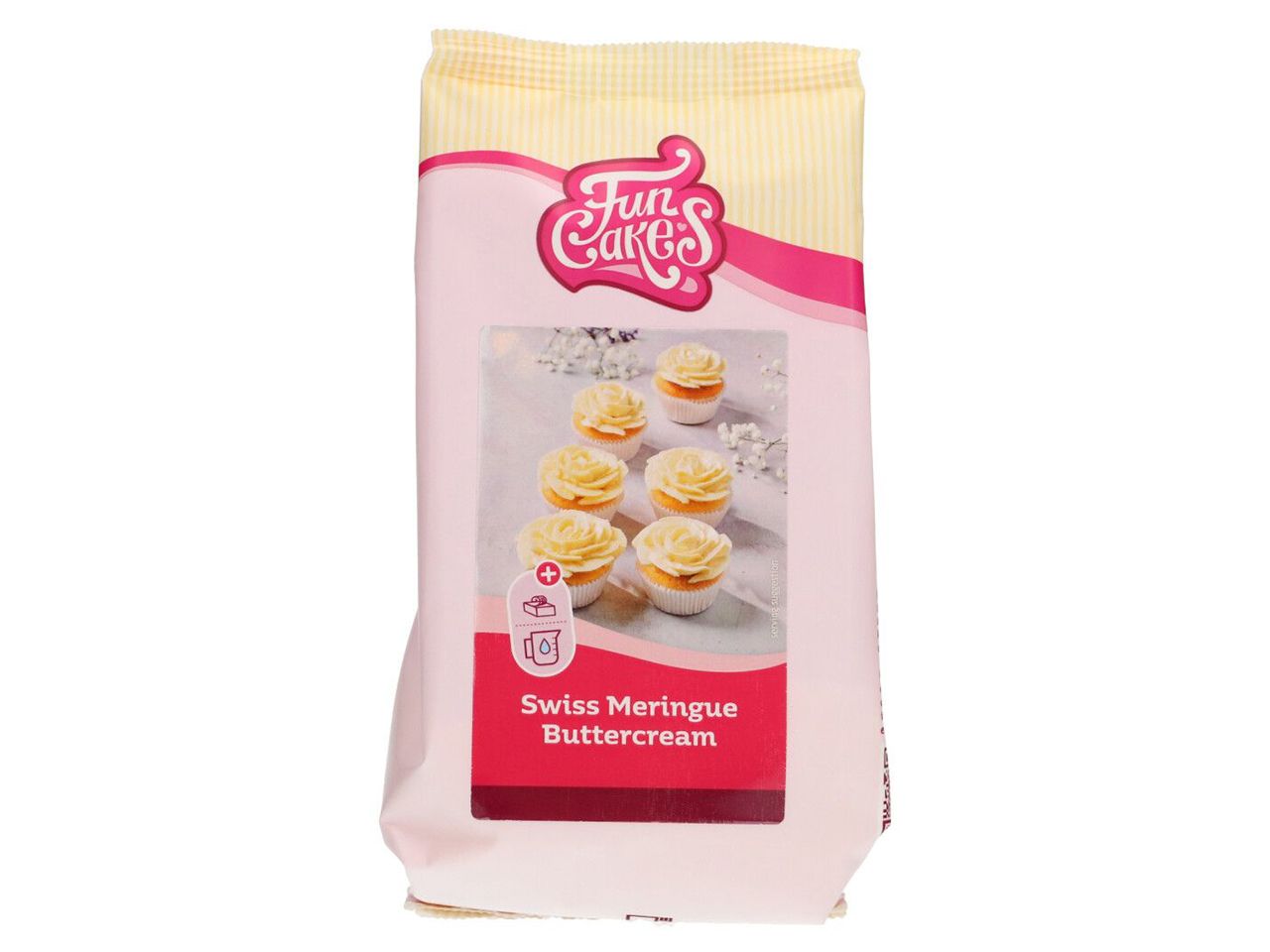 funcakes mix fuer swiss meringe buttercreme 400g