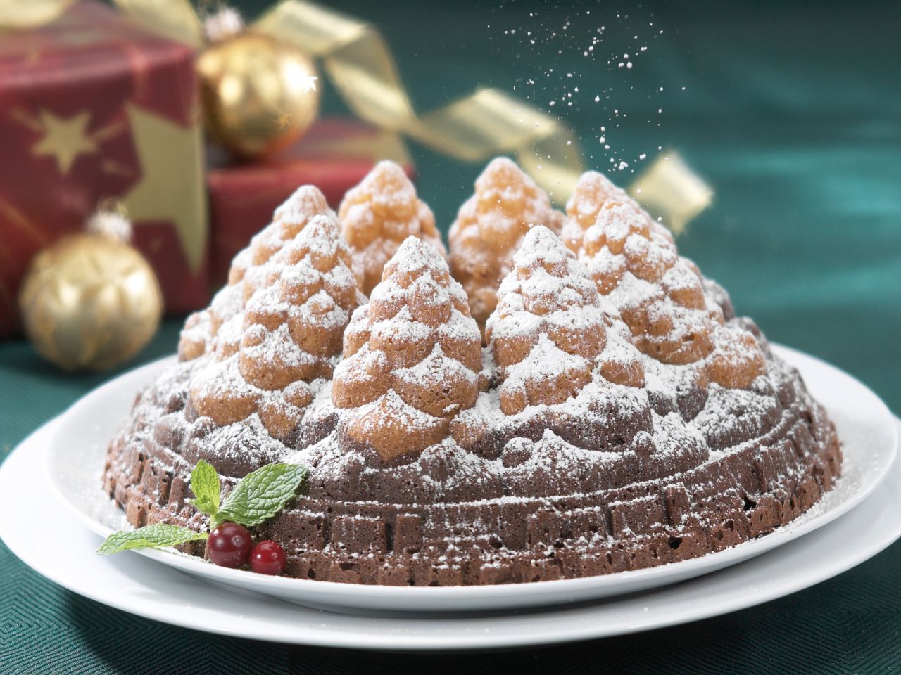 nordic ware pine forest bundt pan