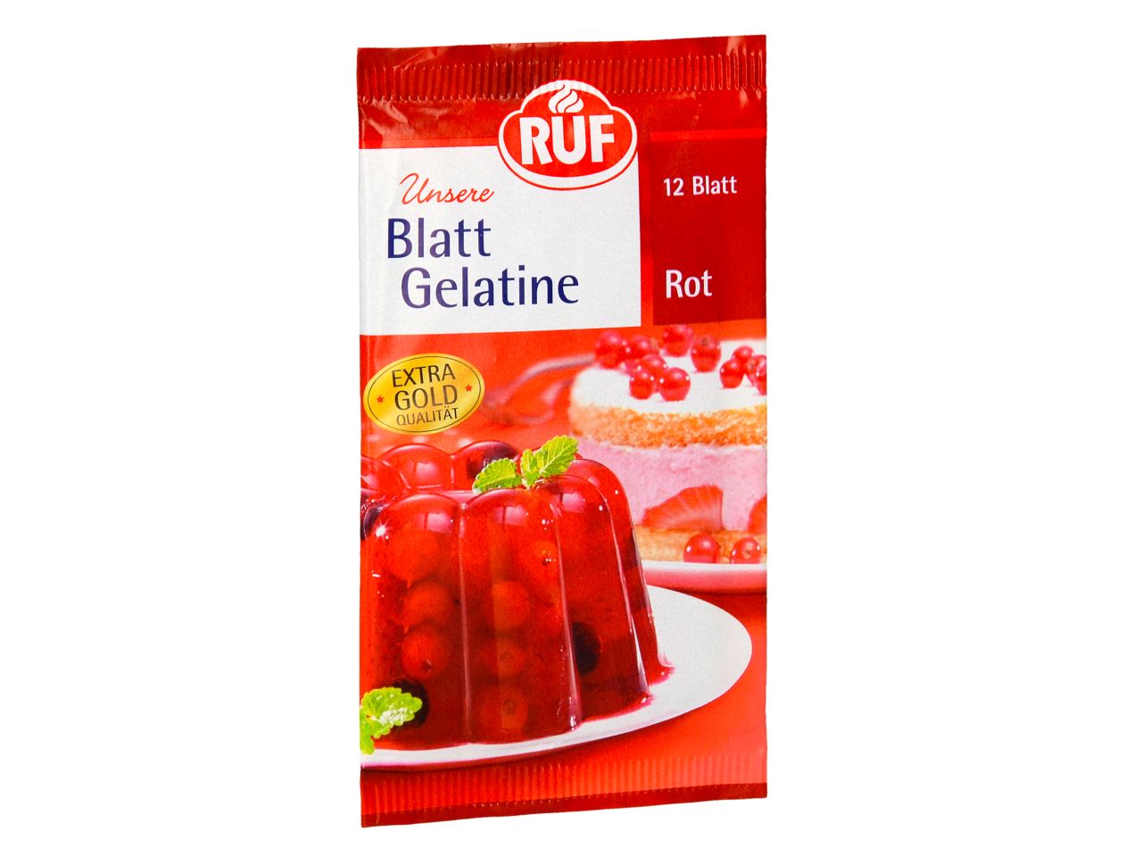 ruf leaf of gelatine red 20g