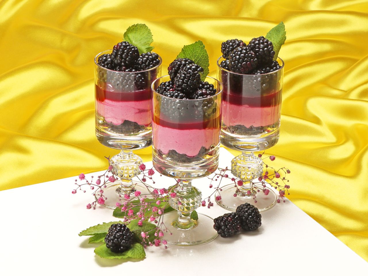 cream stabilizer fond blackberry 100g