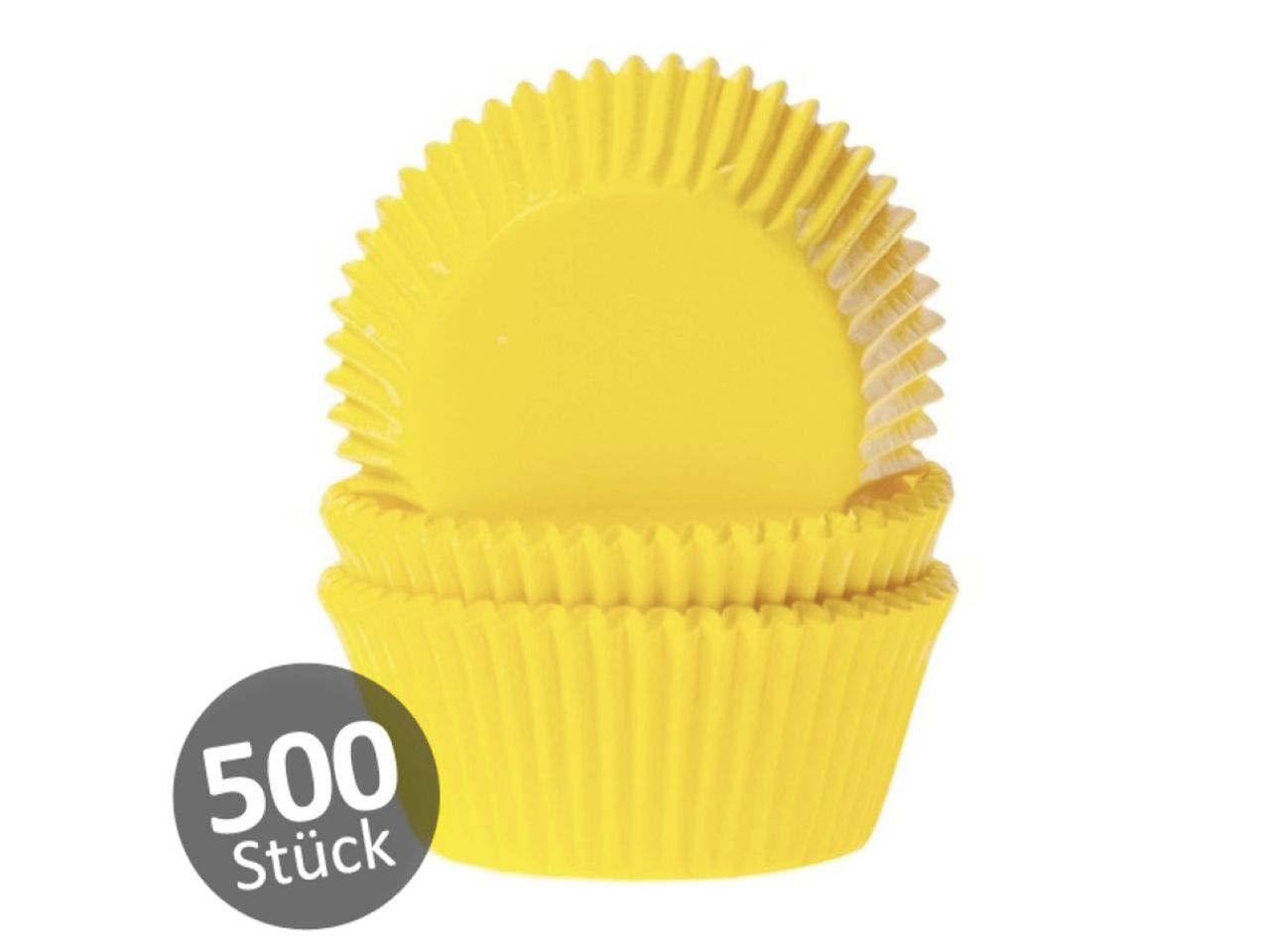 muffin cups yellow 500 pieces