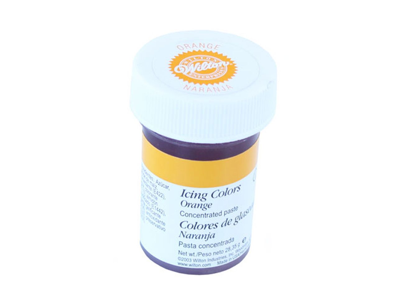 lebensmittelfarbe gel orange 28g