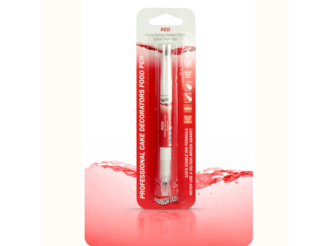 farbstift doppelseitig rot