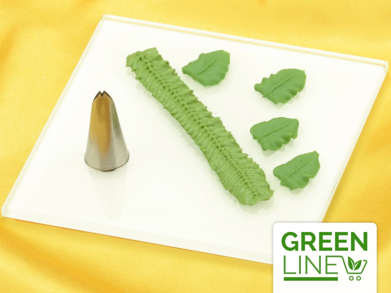 garniertuelle blatttuelle 9mm x 1 3mm greenline