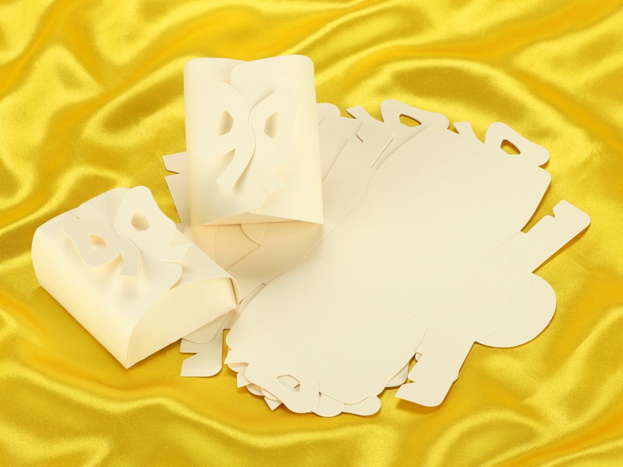 praline packaging ribbon small set of 5 pieces