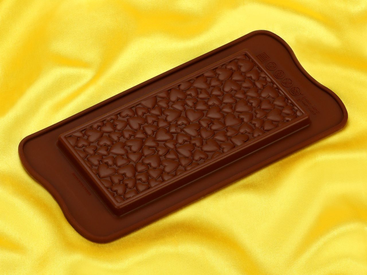 silicone chocolate mould bar love