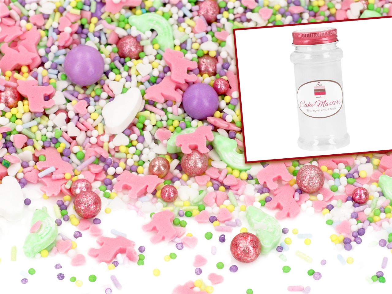 sprinkles over the rainbow 80g mit vorratsdose