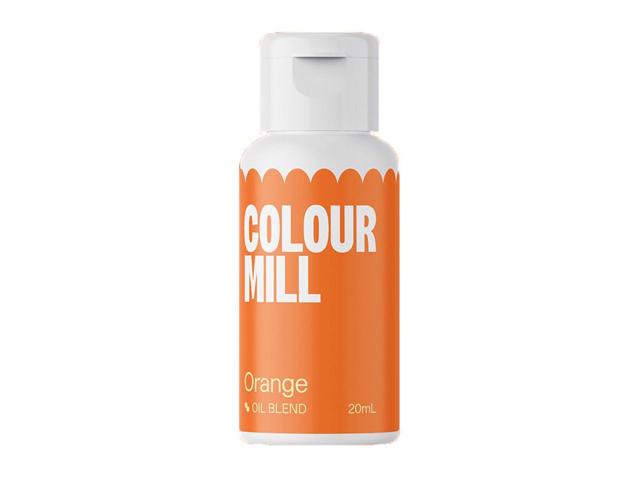 food colour oil soluble orange 20ml