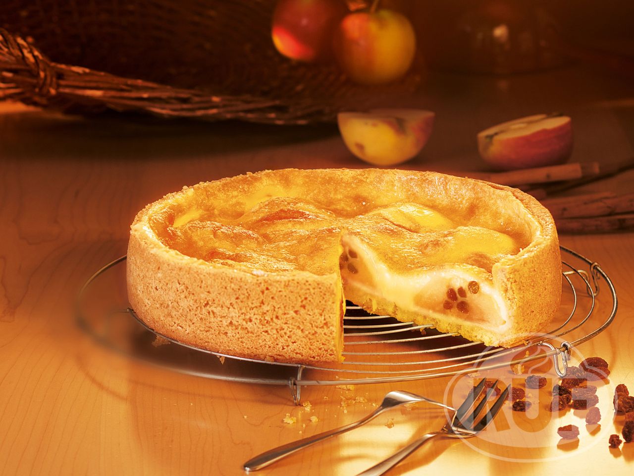 ruf rahm apfel kuchen 435g
