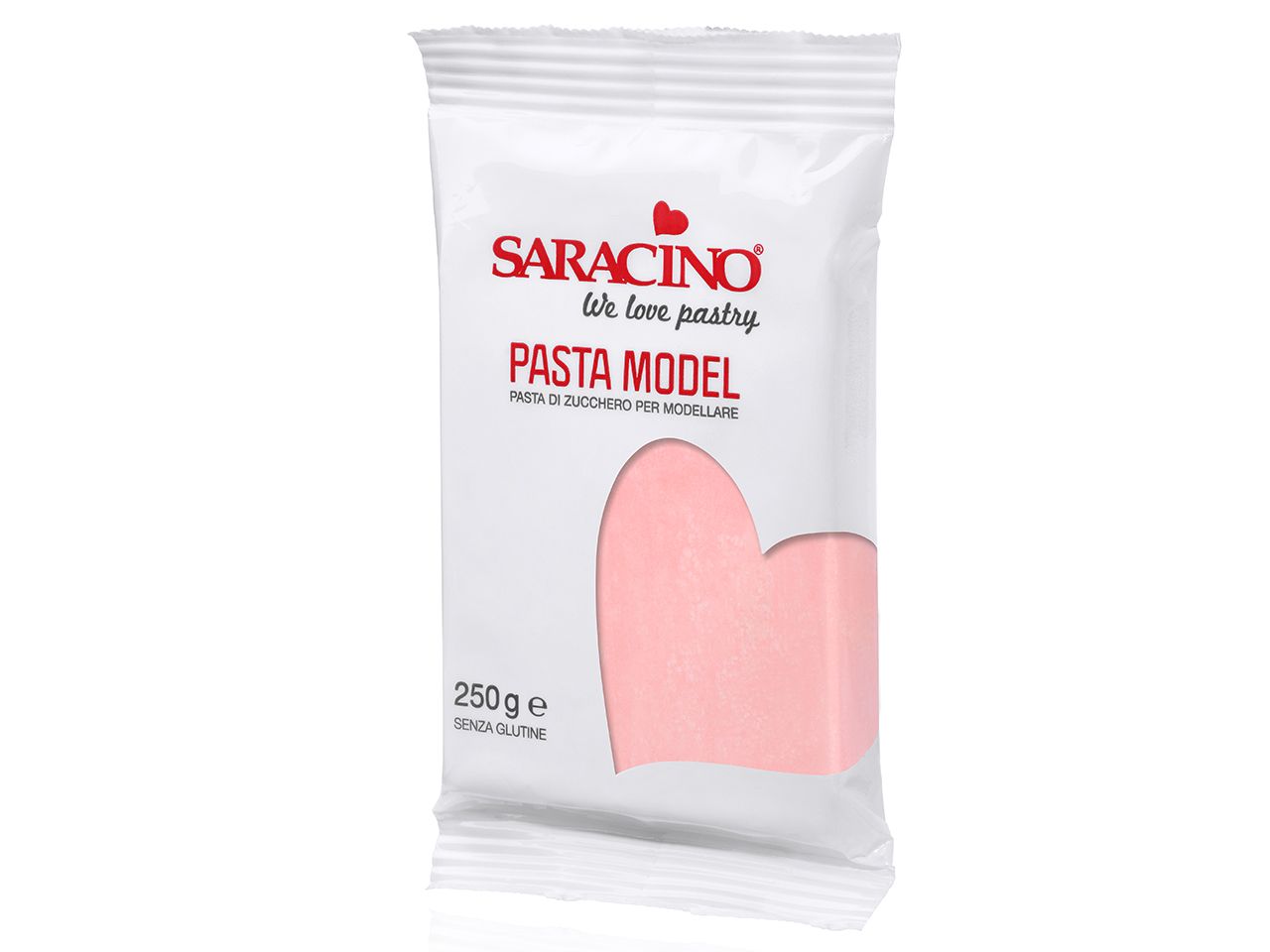 saracino modellierfondant pasta model rosa 250g