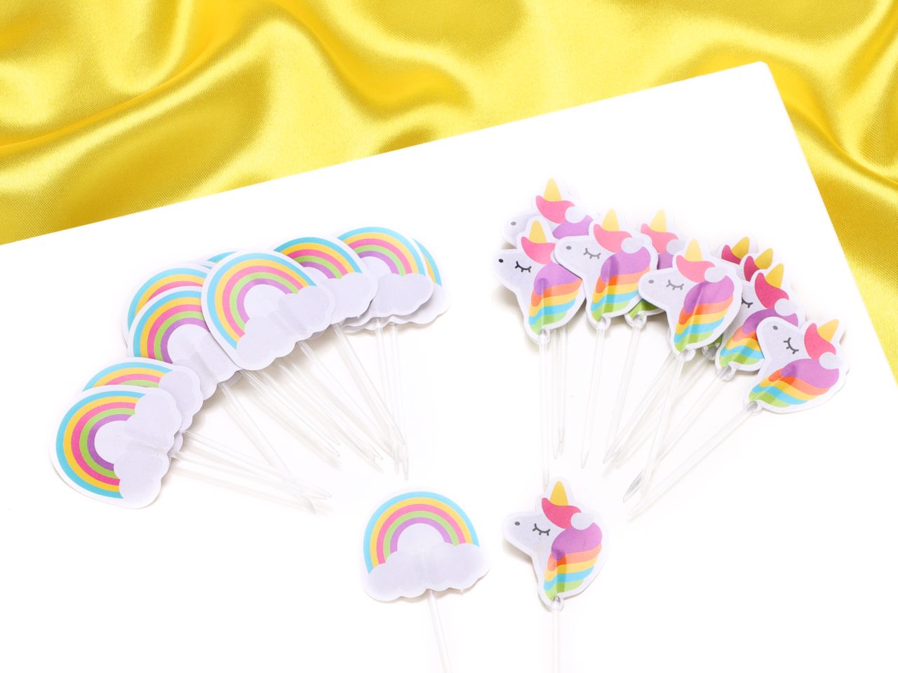 cupcakes decoration unicorn picker 24 pieces