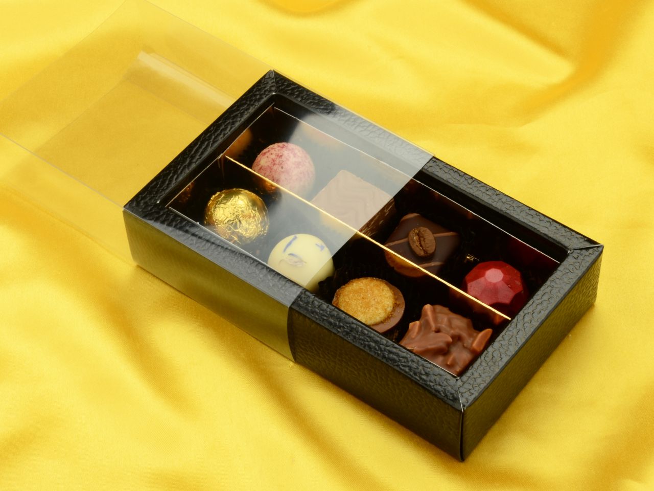 trueffelverpackung fuer 8 trueffel nero