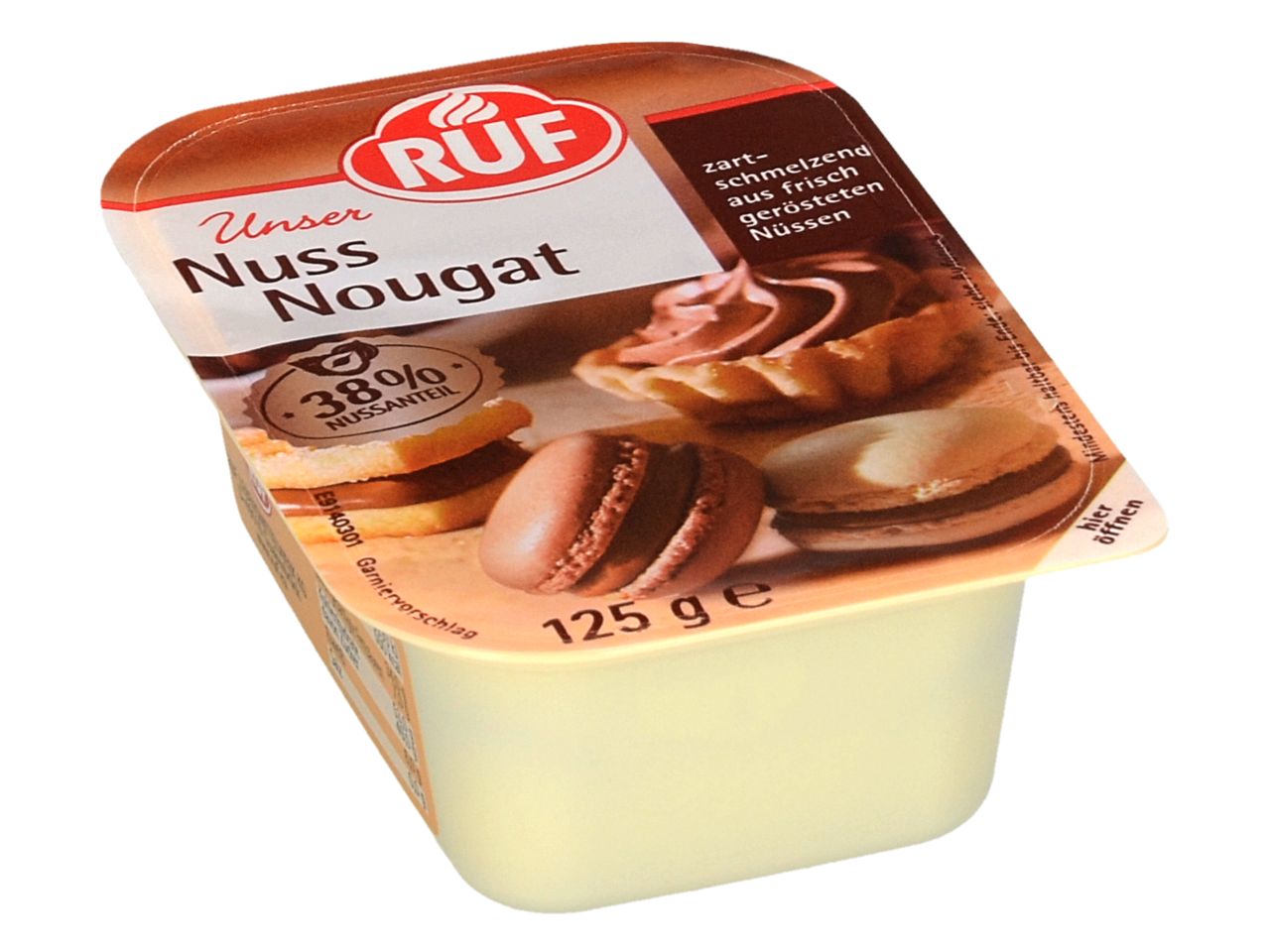 ruf nuss nougat 125g