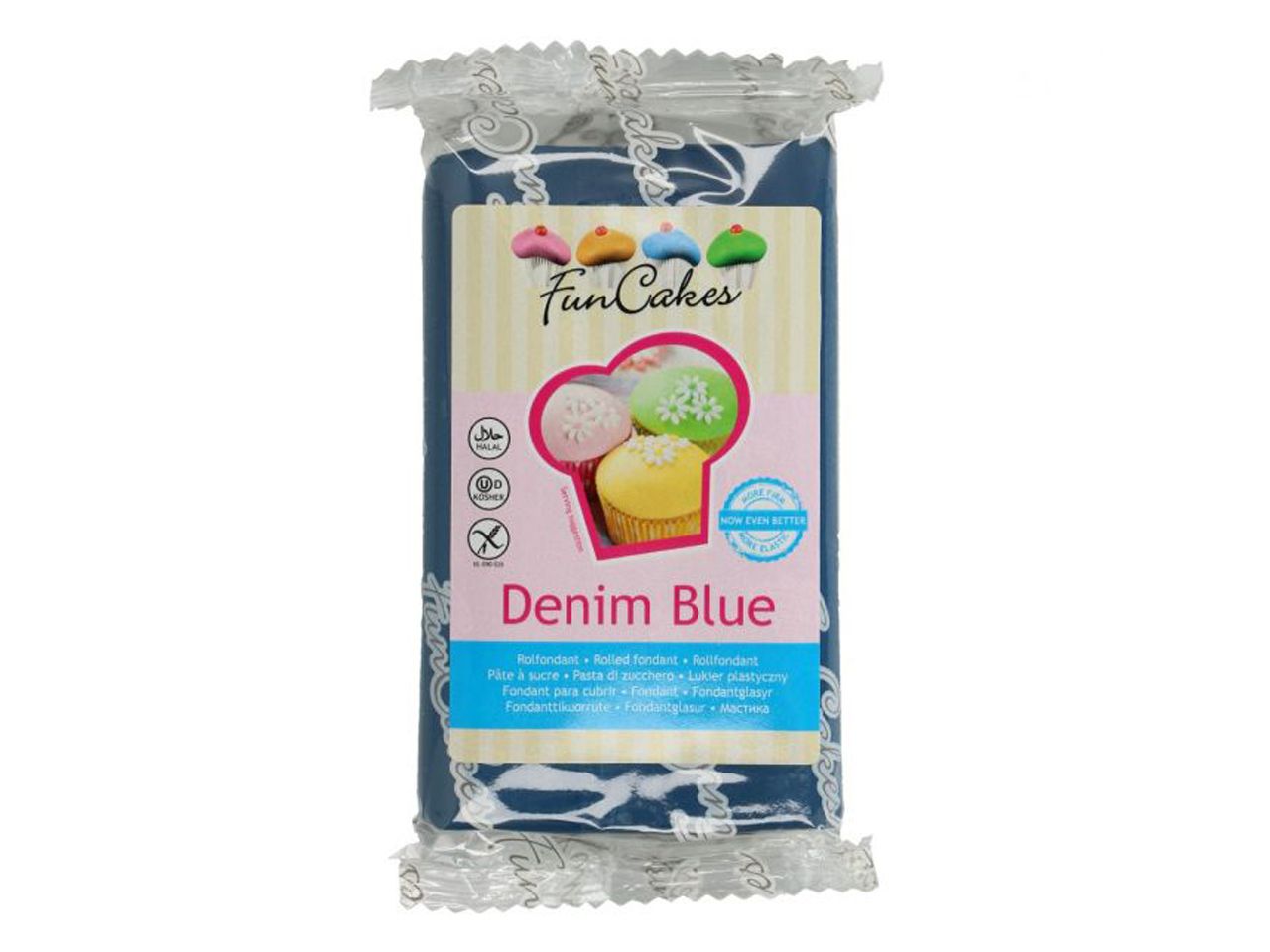 funcakes fondant denim blue 250g