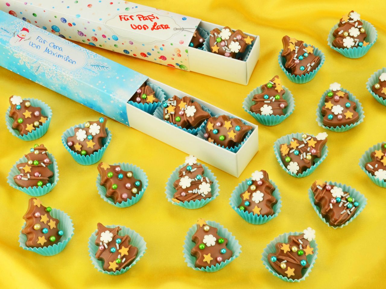 pralinen set x mas tree fuer kids