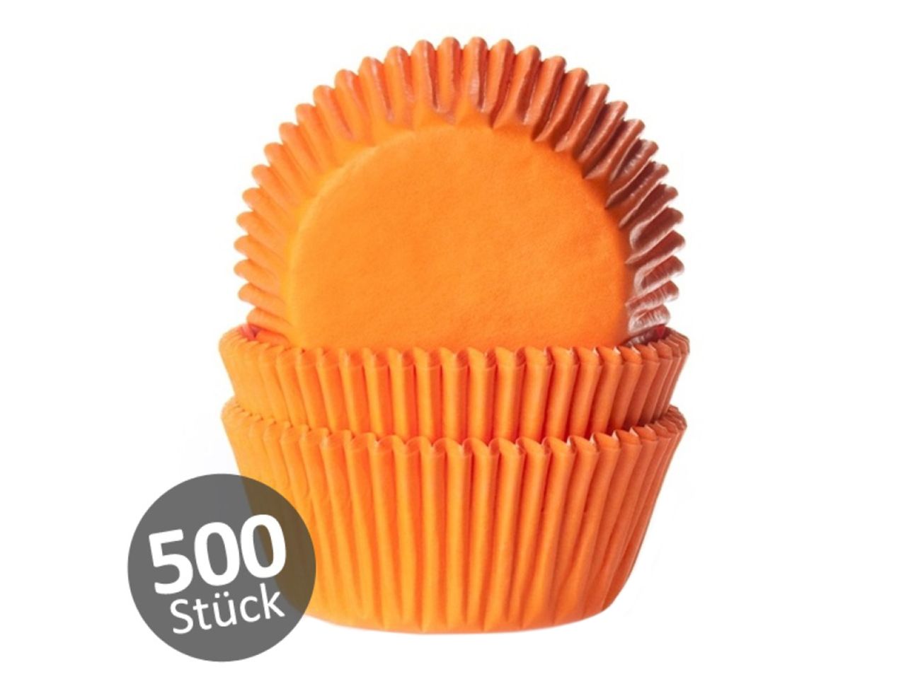muffin cups orange 500 pieces