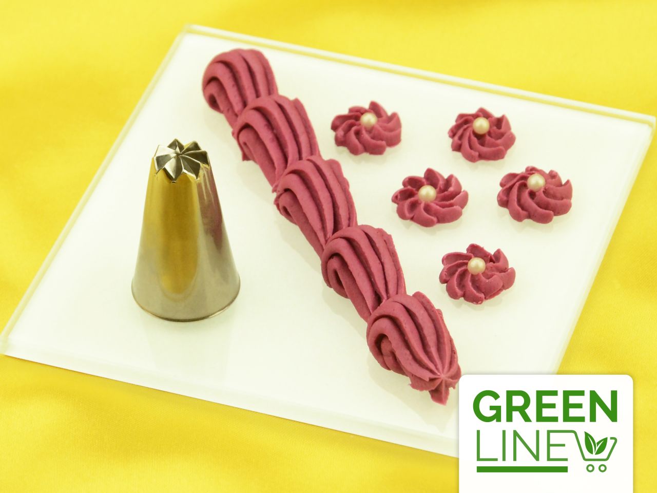 decorating nozzle flower greenline