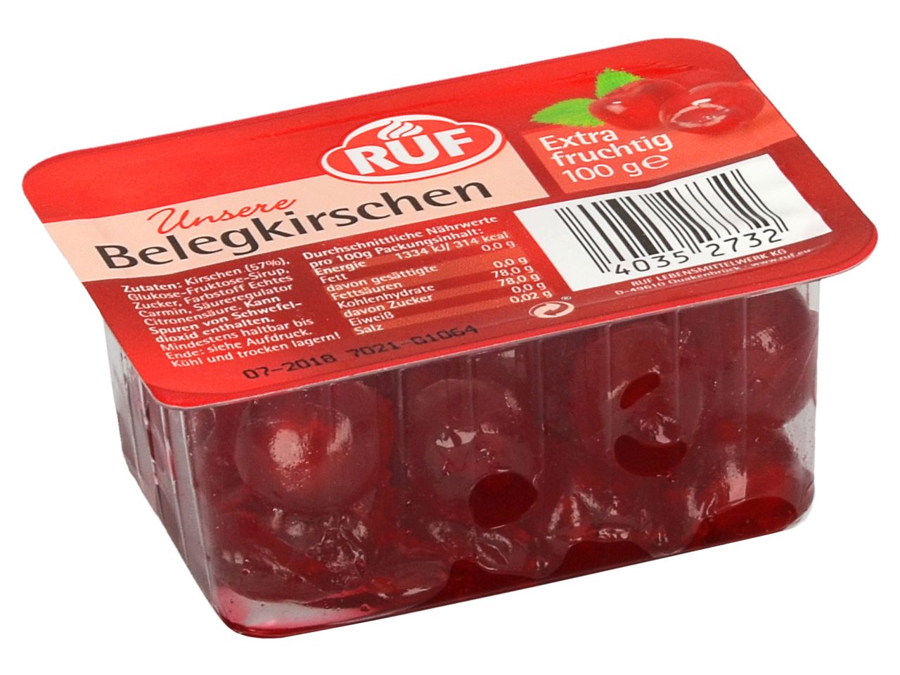 ruf belegkirschen 100g