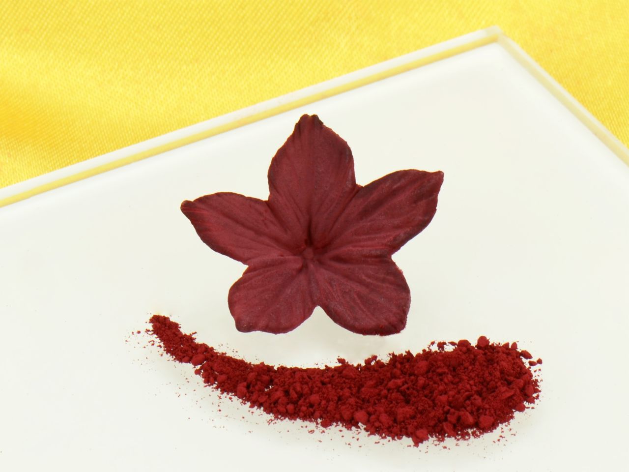 sugarflair puderfarbe burgundy dunkelrot 7ml