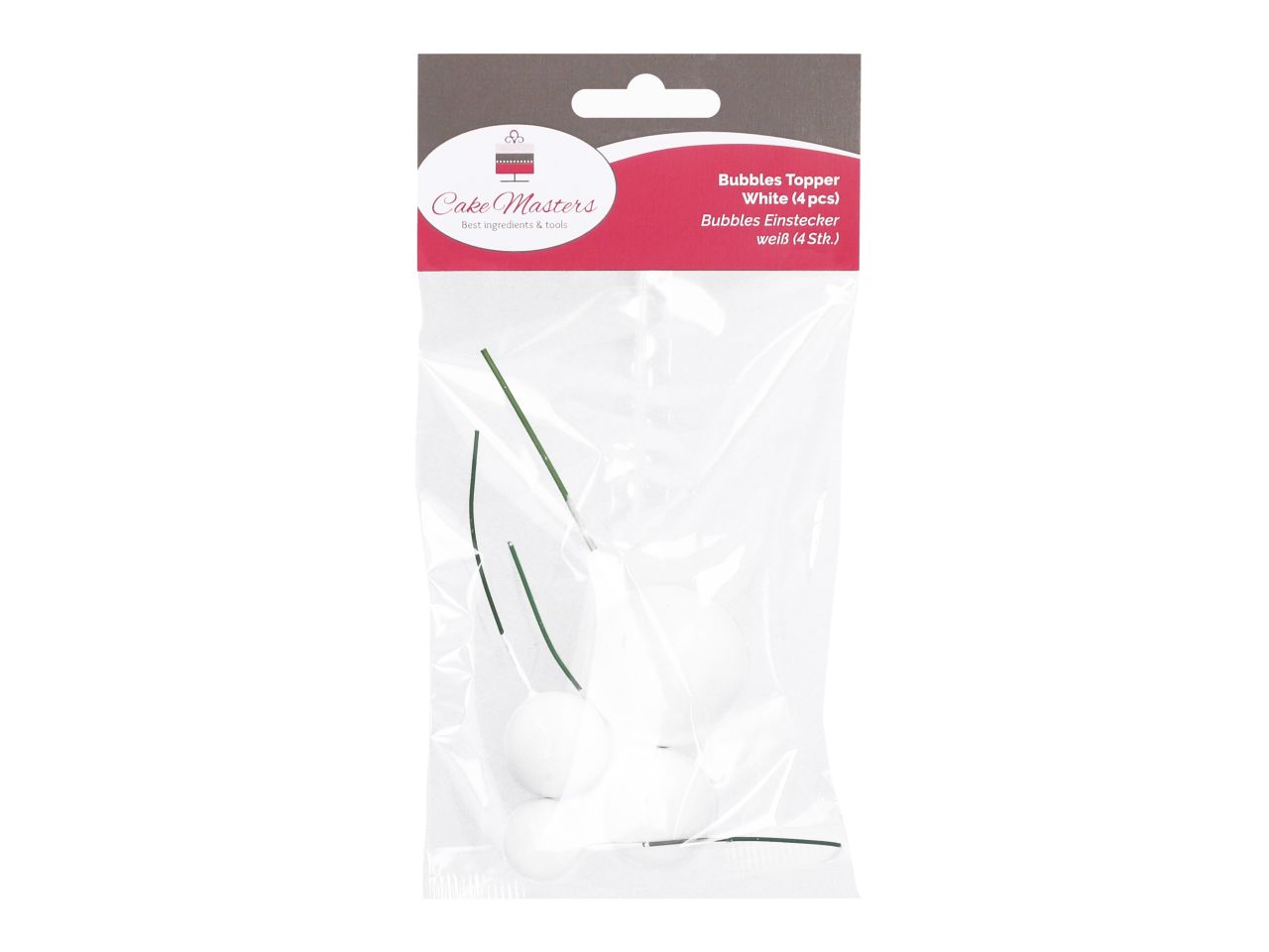 cm bubbles einstecker weiss 4 stueck mit hangtag