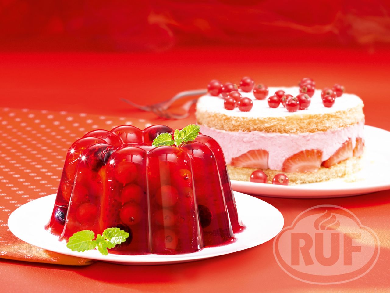 ruf leaf of gelatine red 20g