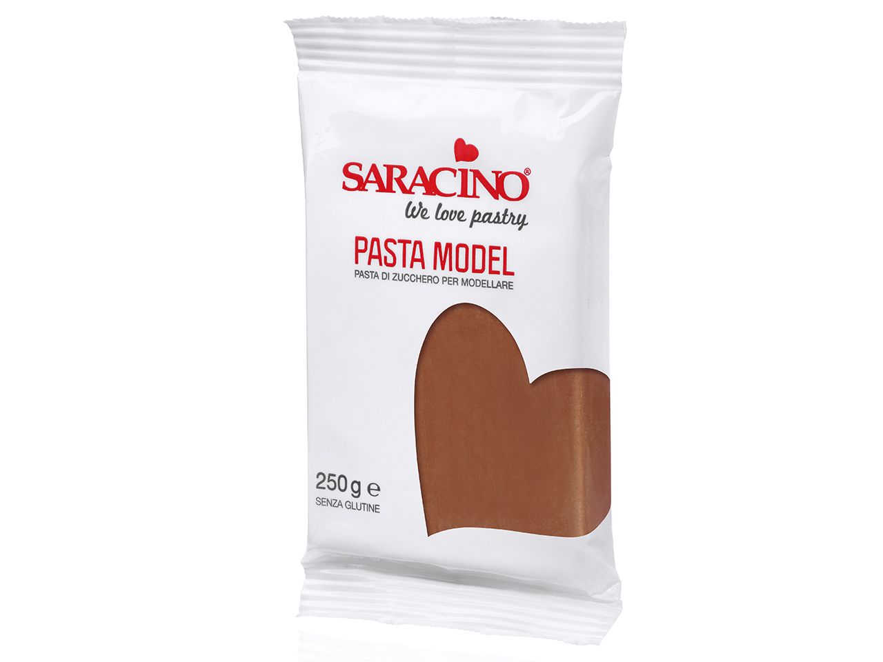 saracino modellierfondant pasta model braun 250g