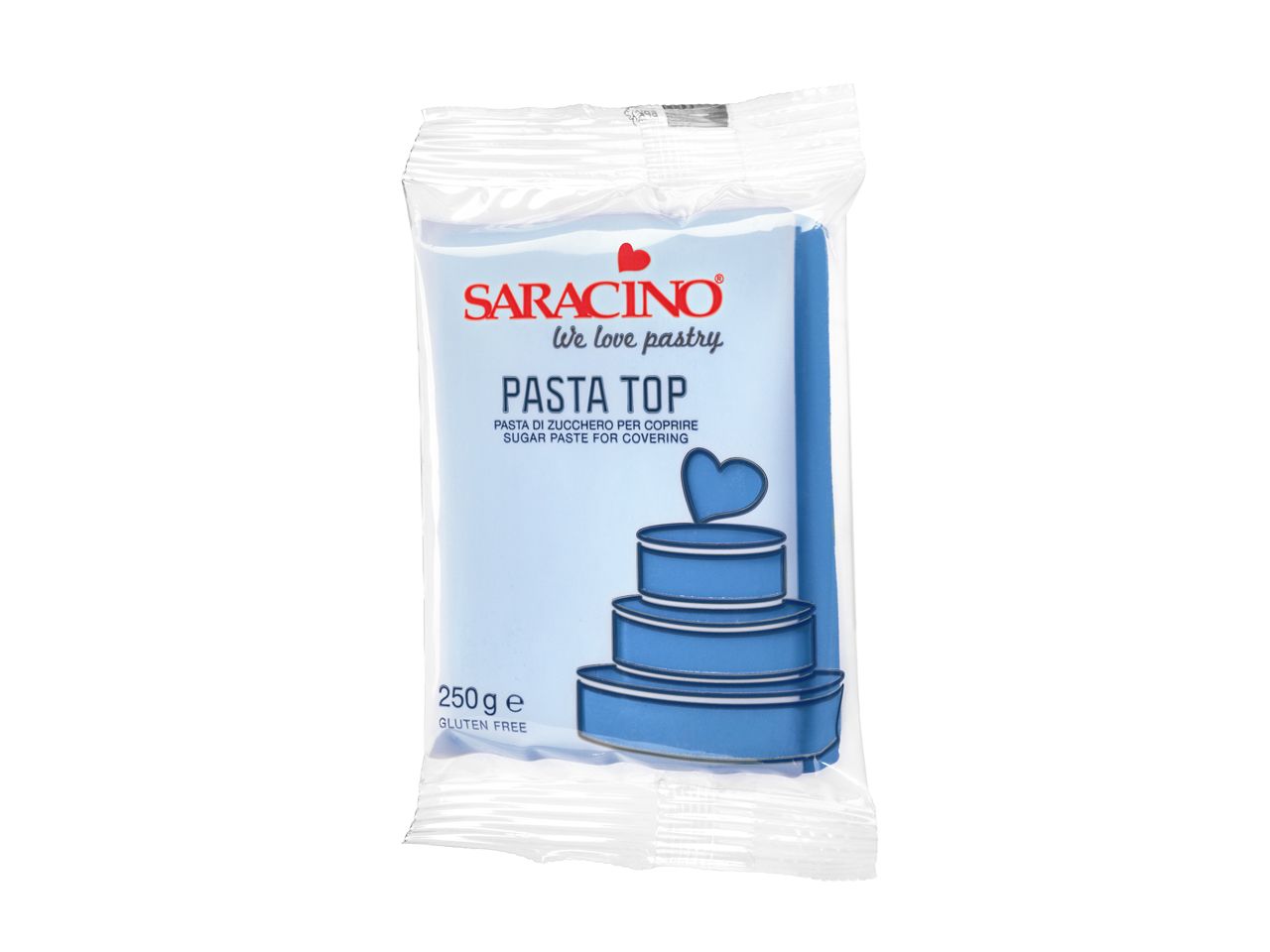 saracino fondant pasta top blau 250g