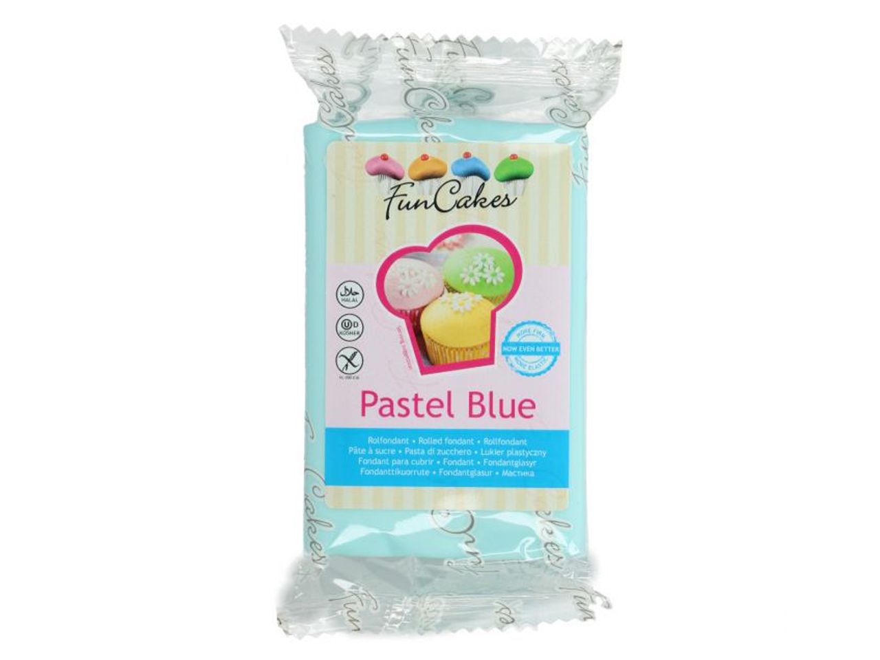 funcakes fondant pastel blue 250g