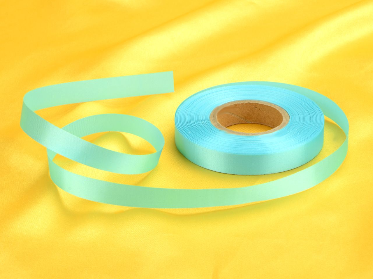 satin ribbon baby blue 14mm 30m