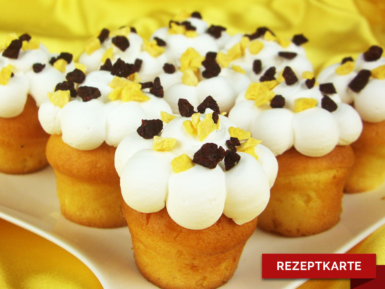 cranberry passionsfrucht cupcakes rezeptkarte