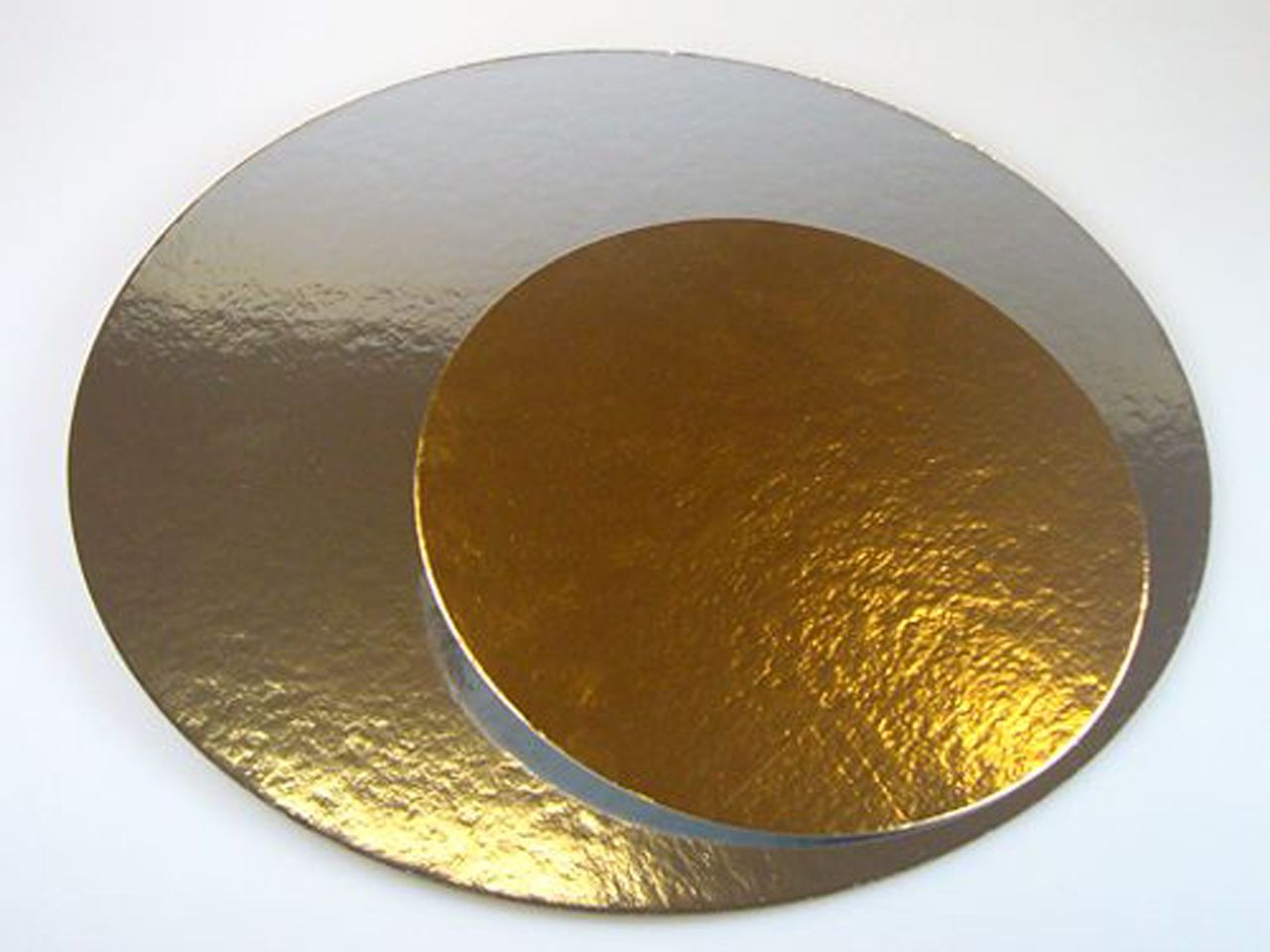 funcakes cake cards silber gold rund 20cm staerke 1mm 3 stueck
