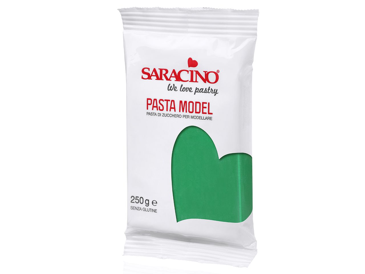saracino modellierfondant pasta model gruen 250g