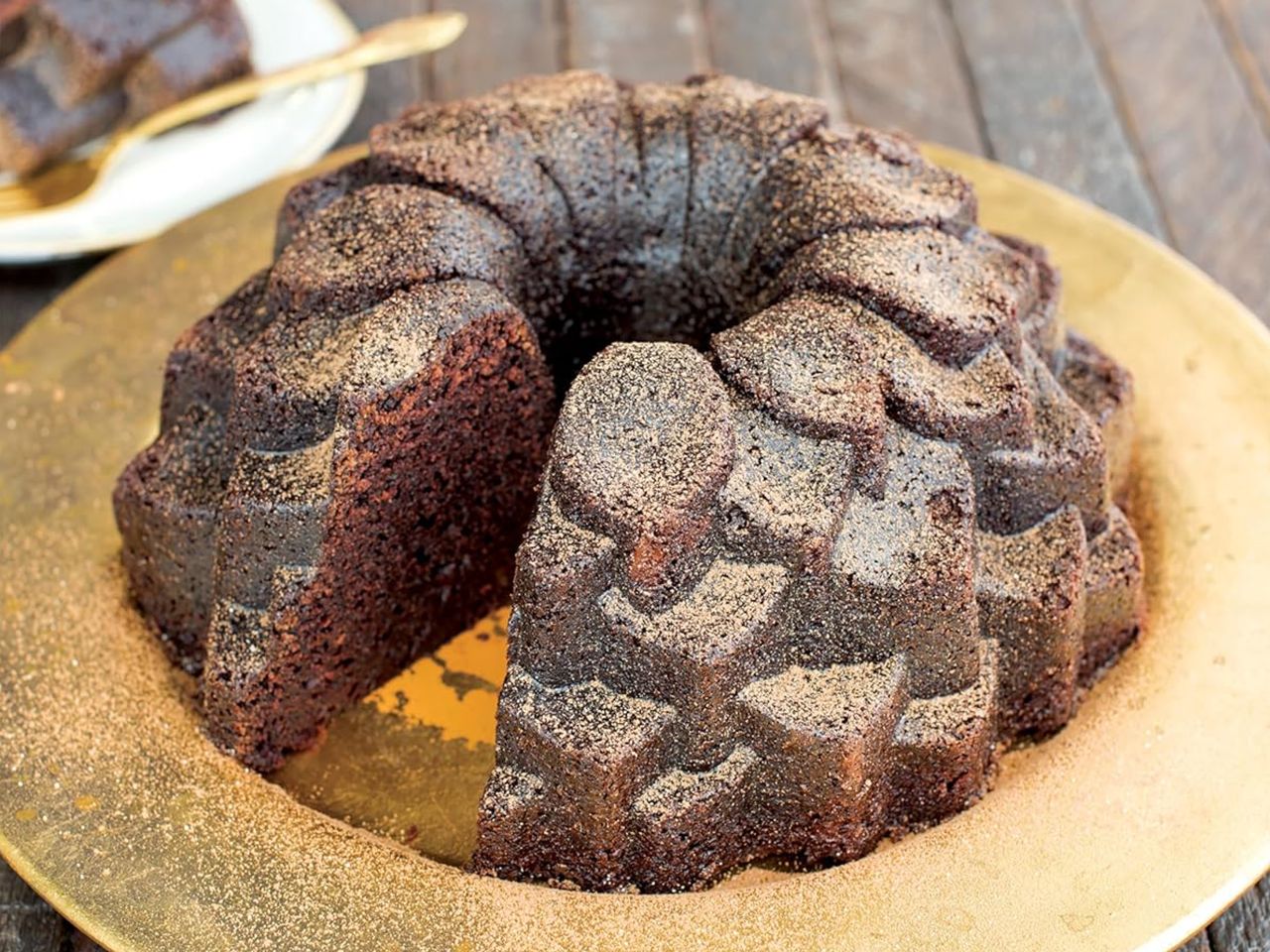 nordic ware blossom bundt pan