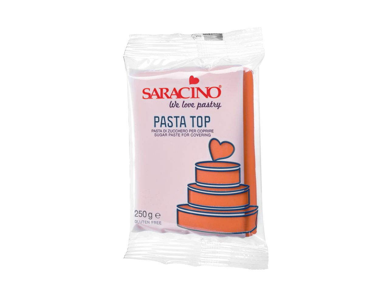 saracino fondant pasta top orange 250g