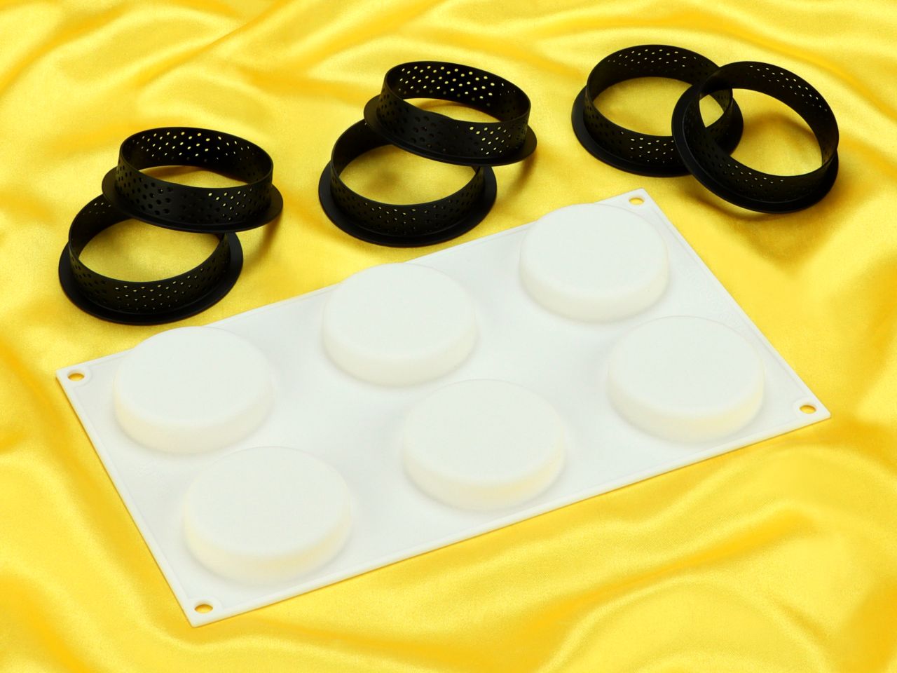 silicone mould kit tarte ring round