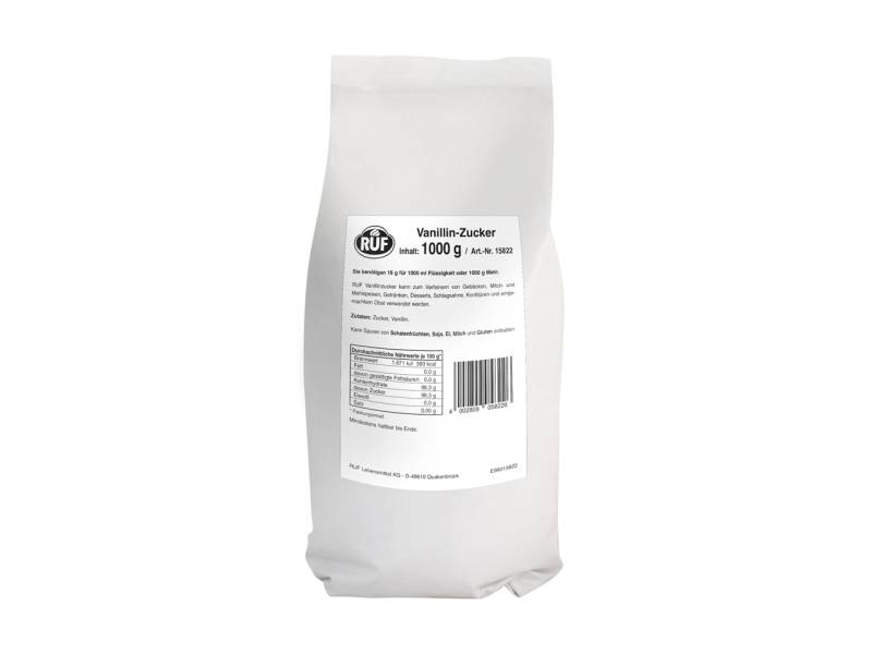 ruf vanillin zucker 1 0kg beutel