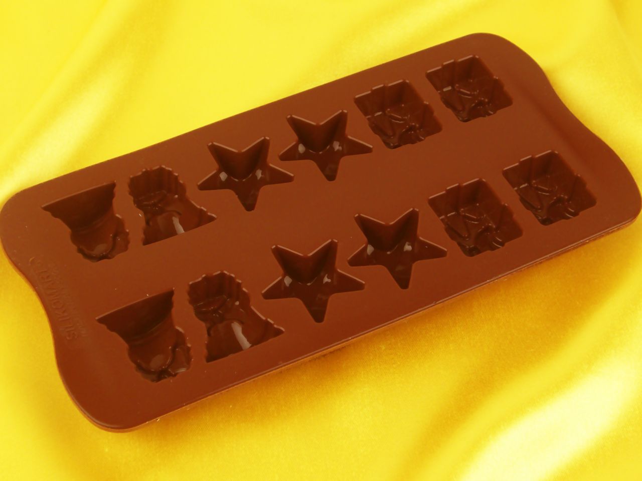 silicone praline mould christmas